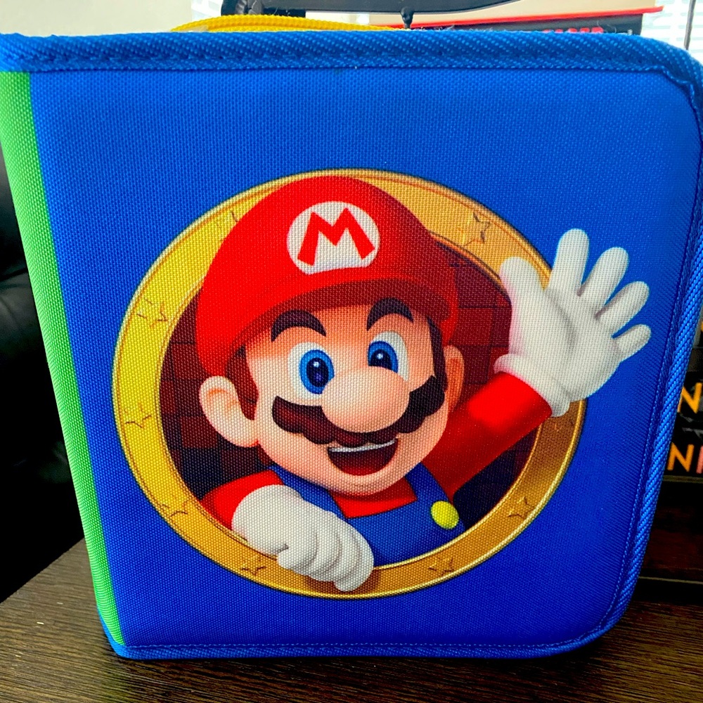 Nintendo brand carrying game case
